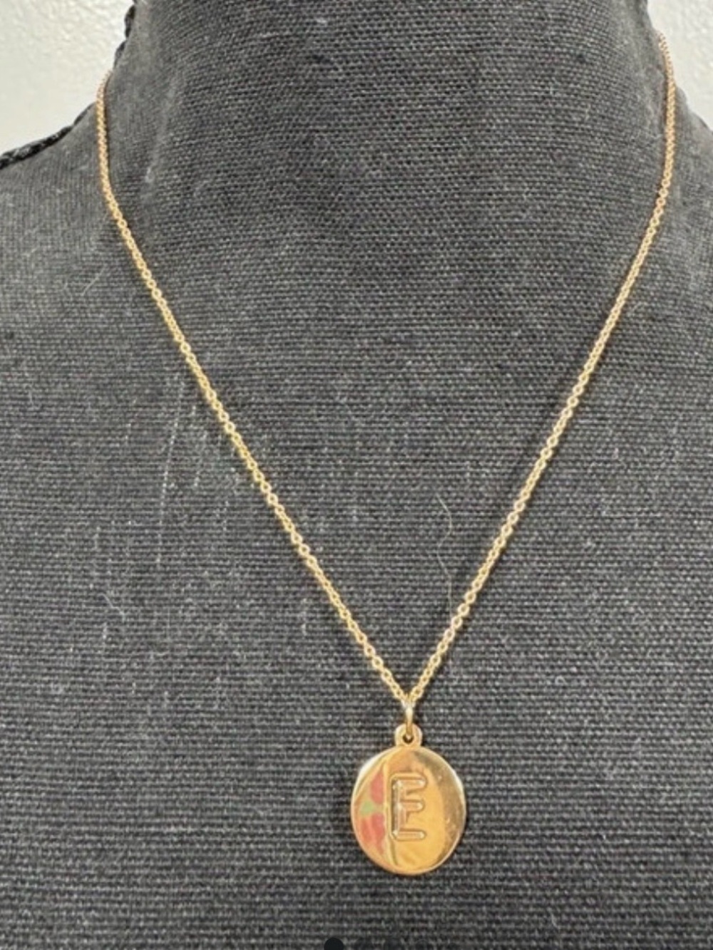 Kate Spade Gold Initial E Pendant Necklace - Women's Jewelry